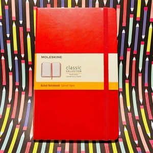 Red Moleskine Notebook